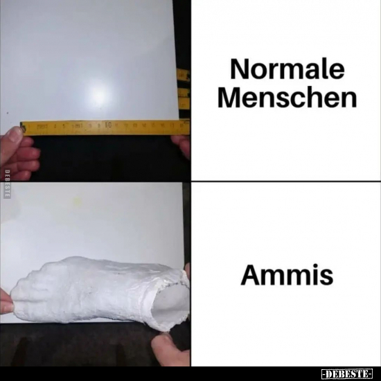 Normale Menschen / Ammis.. - Lustige Bilder | DEBESTE.de