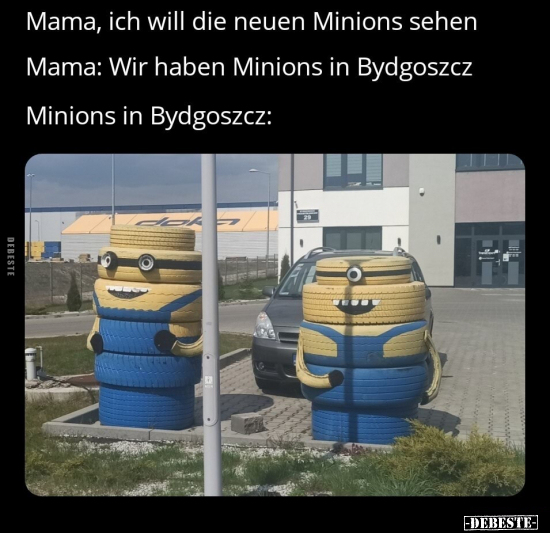 Mama, ich will die neuen Minions sehen... - Lustige Bilder | DEBESTE.de