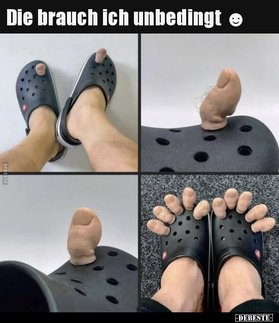 Die brauch ich unbedingt.