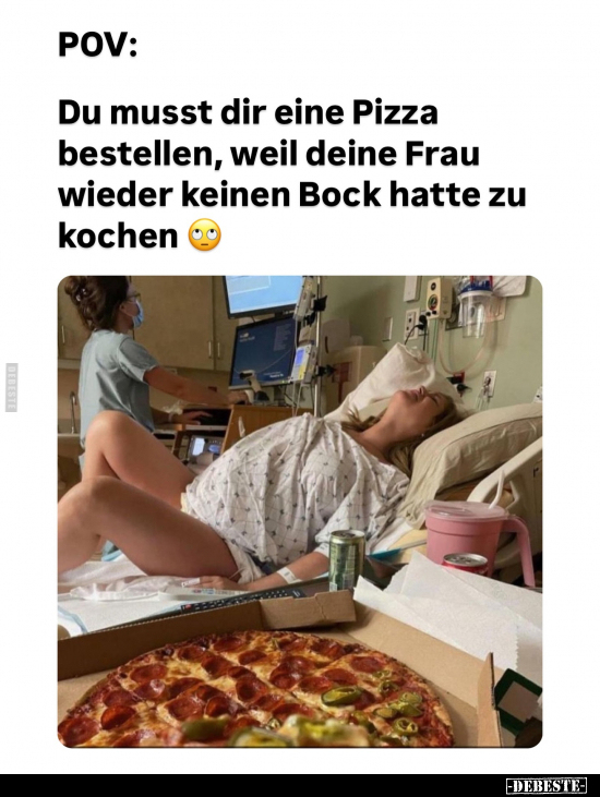 POV: Du musst dir eine Pizza bestellen.. - Lustige Bilder | DEBESTE.de