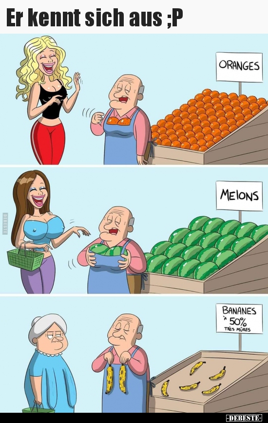 Er kennt sich aus ;P