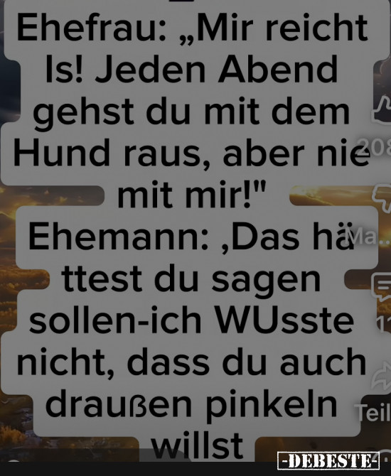 Mit mir gehst Du nicht raus - Lustige Bilder | DEBESTE.de