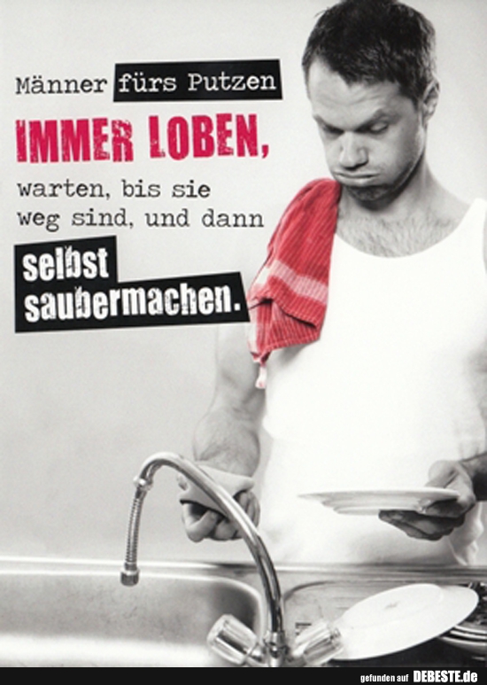 Männer fürs Putzen.. - Lustige Bilder | DEBESTE.de