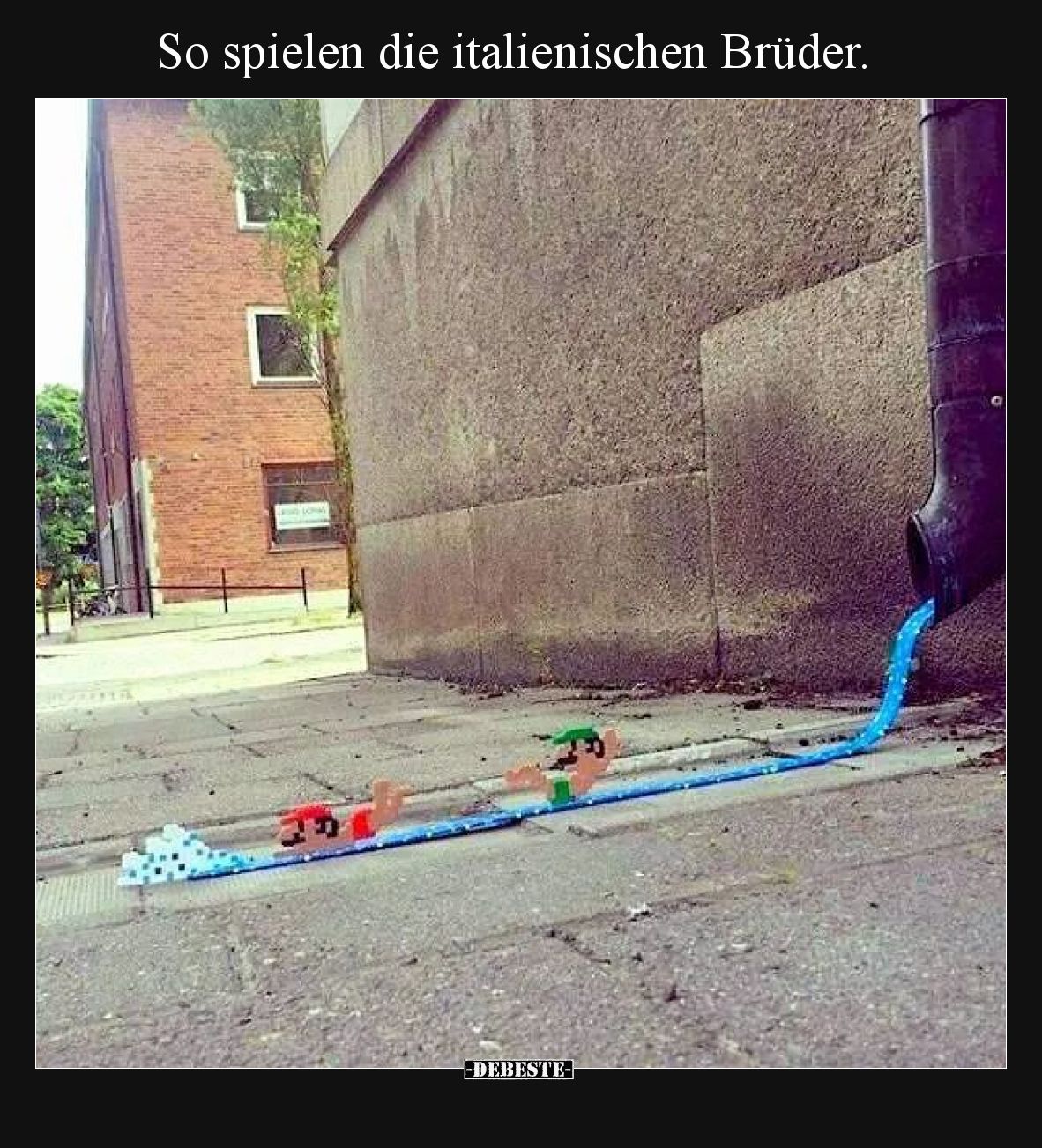 So spielen die italienischen Brüder