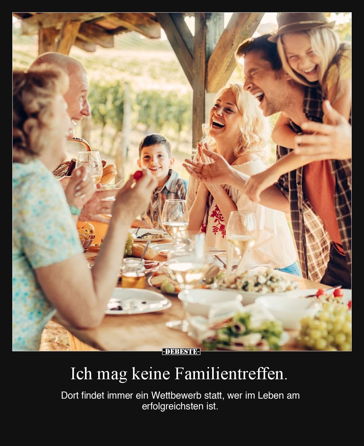 Ich mag keine Familientreffen... - Lustige Bilder | DEBESTE.de