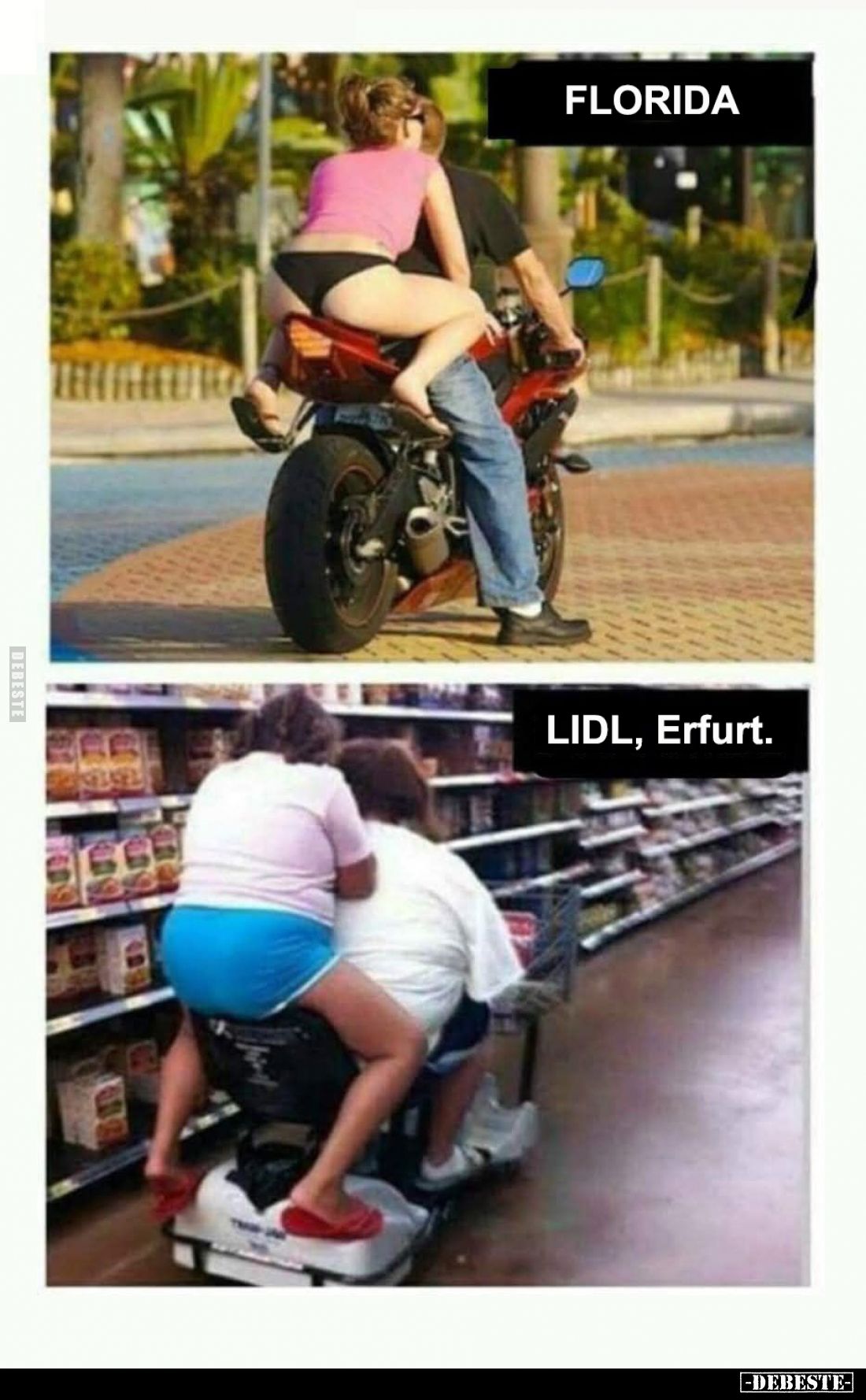 Florida vs
LIDL, Erfurt.