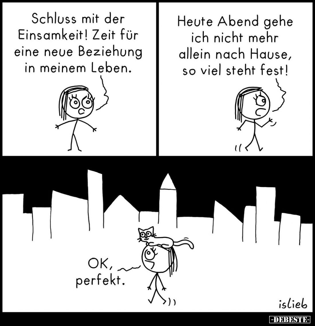 Schluss mit der Einsamkeit!.. - Lustige Bilder | DEBESTE.de