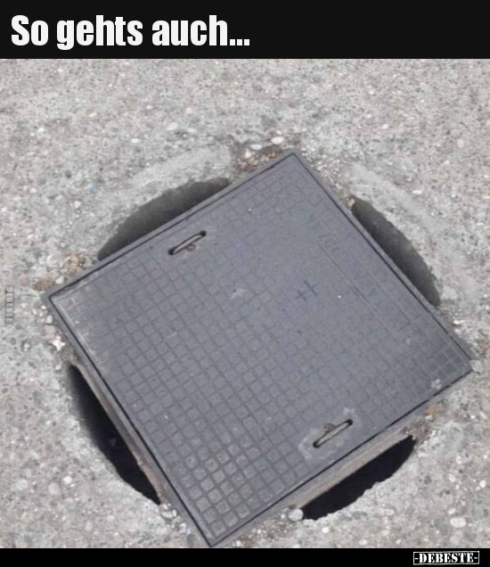 So gehts auch...