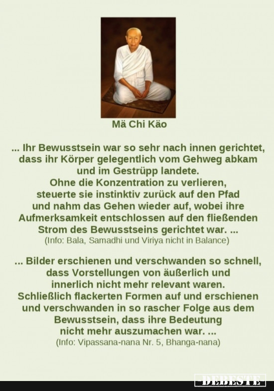 Gehmeditation  - Lustige Bilder | DEBESTE.de