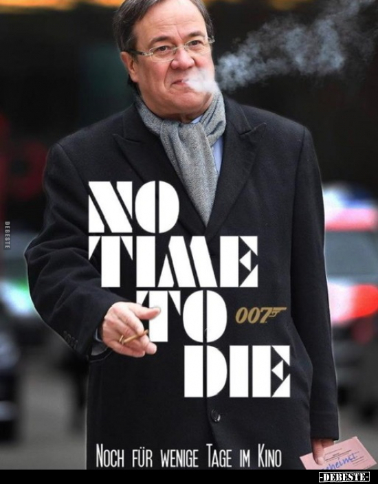 No time to die. Noch für wenige Tage im Kino...