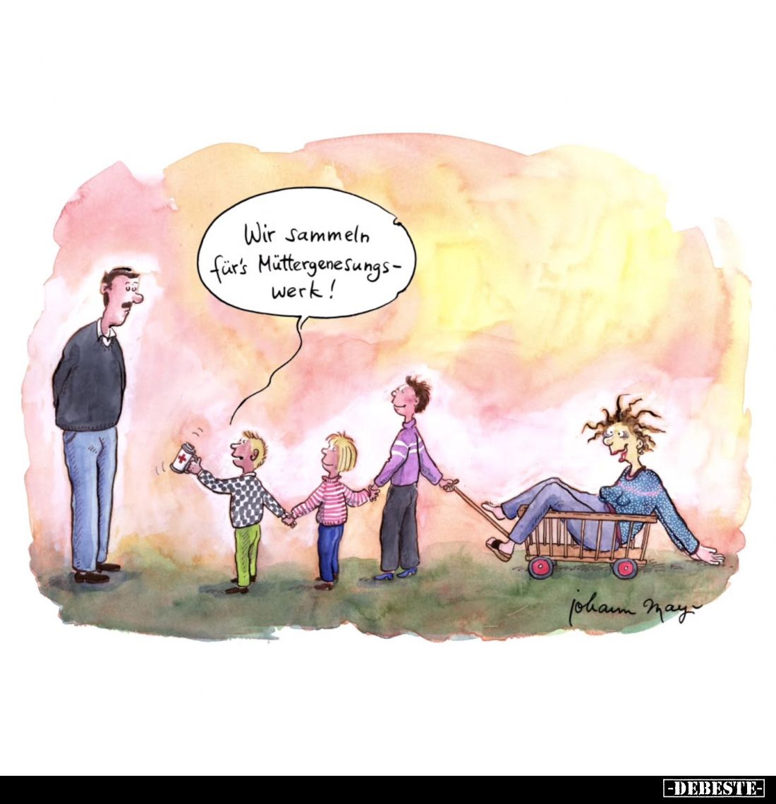 Wir sammeln für's Müttergenesungswerk!