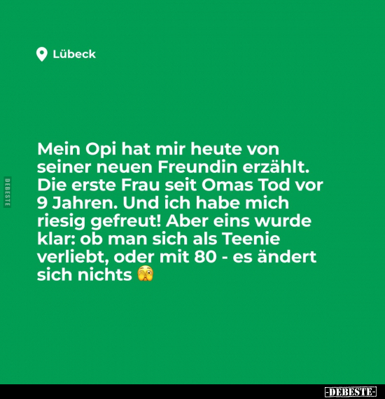 Heute, Freundin, Frau, Omas, Verliebt