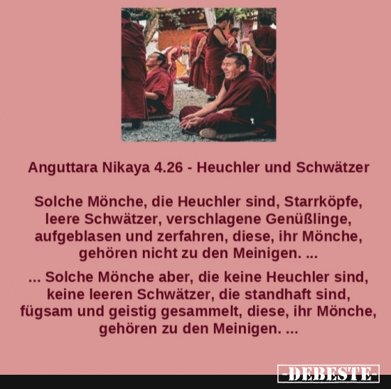 AN 4.26 - Heuchler und Schwätzer - Lustige Bilder | DEBESTE.de