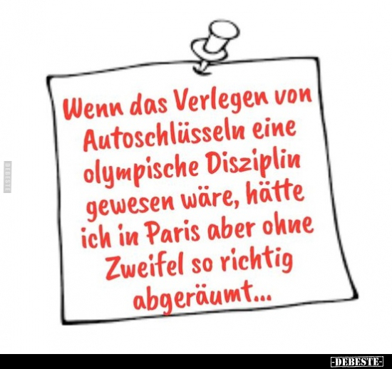 Wenn das Verlegen von Autoschlüsseln.. - Lustige Bilder | DEBESTE.de