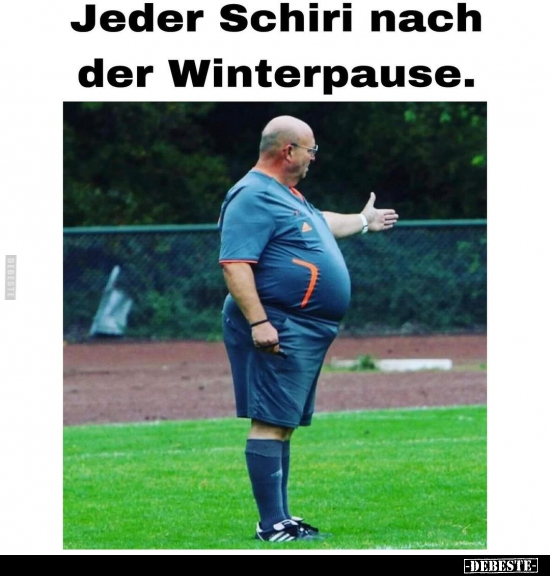 Jeder Schiri nach der Winterpause... - Lustige Bilder | DEBESTE.de