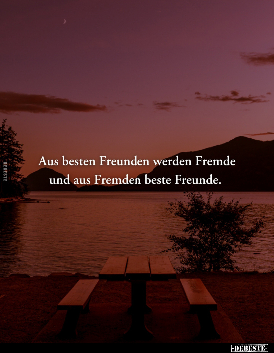 Aus besten Freunden werden Fremde.. - Lustige Bilder | DEBESTE.de