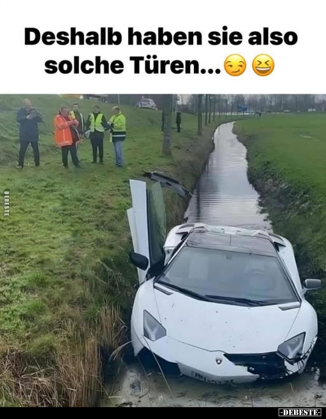 Deshalb haben sie also solche Türen...