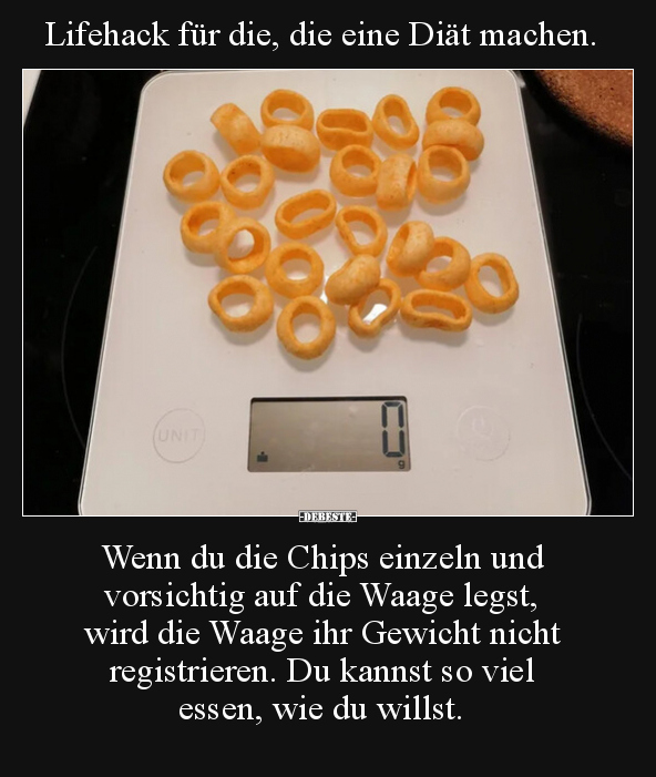 Lifehack für die, die eine Diät machen... - Lustige Bilder | DEBESTE.de