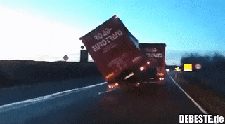 Kleine Einlage für die im Auto dahinter...