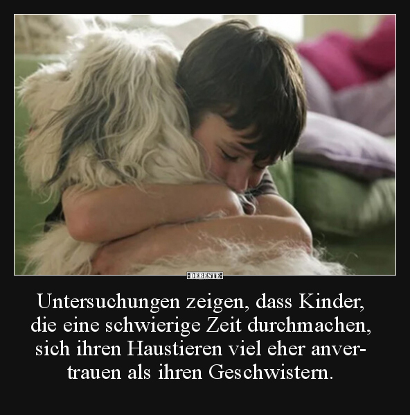 Untersuchungen zeigen, dass Kinder, die eine schwierige.. - Lustige Bilder | DEBESTE.de