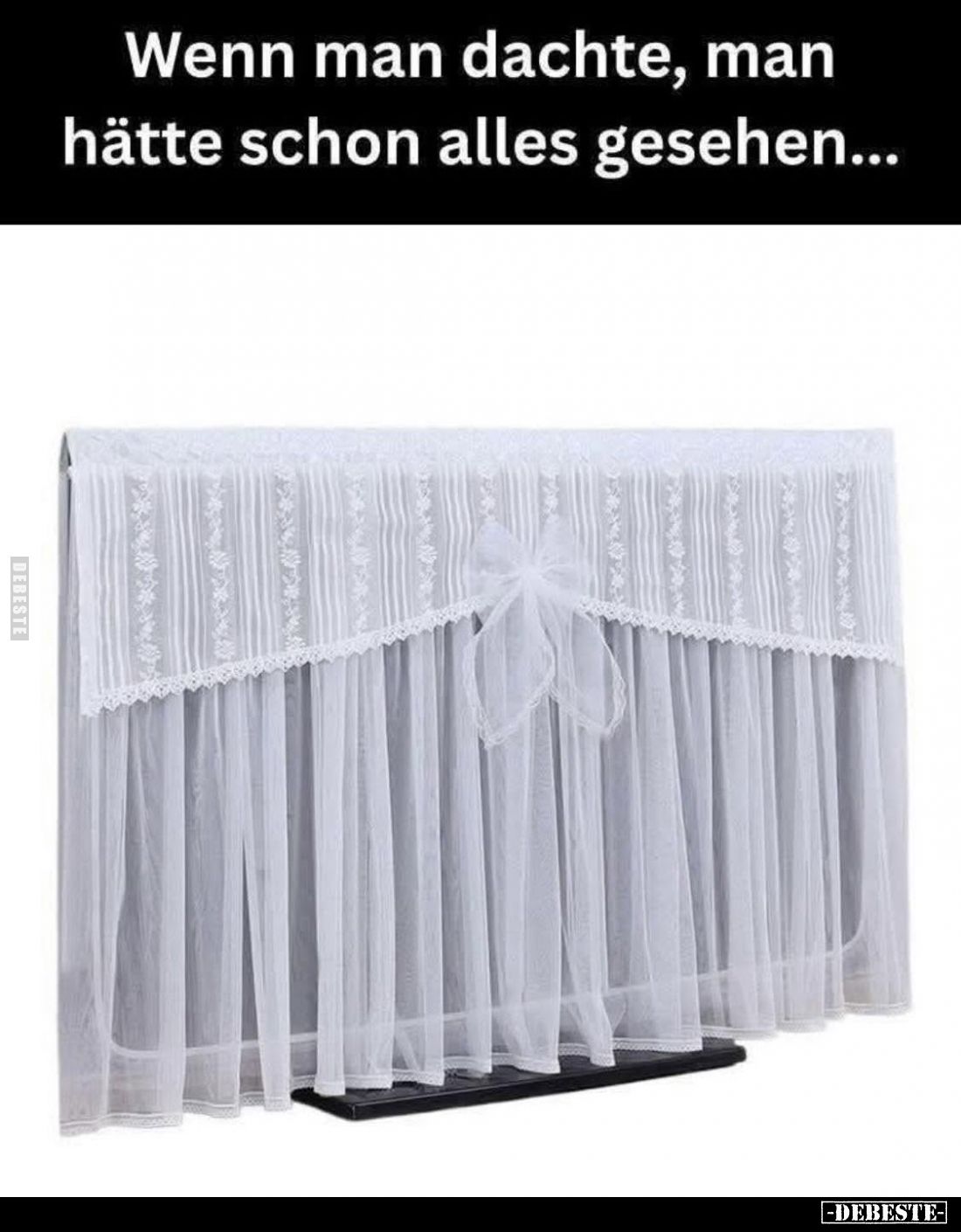 Wenn man dachte, man hätte schon alles gesehen...