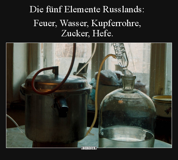 Die fünf Elemente Russlands: Feuer, Wasser, Kupferrohre.. - Lustige Bilder | DEBESTE.de