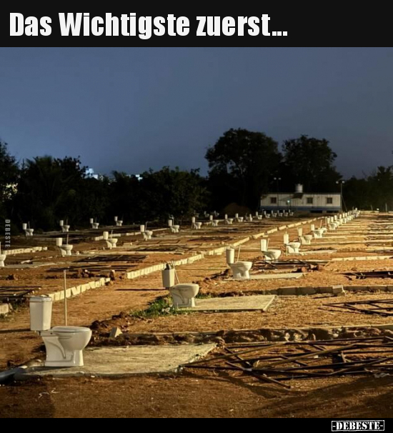 Das Wichtigste zuerst... - Lustige Bilder | DEBESTE.de