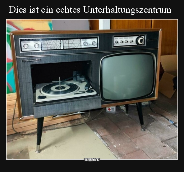 Dies ist ein echtes Unterhaltungszentrum.. - Lustige Bilder | DEBESTE.de