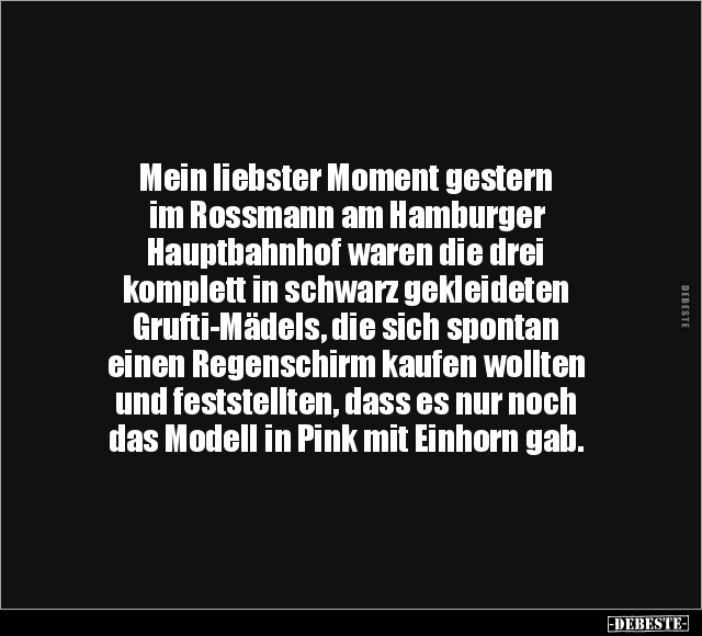 Mein liebster Moment gestern im Rossmann am Hamburger.. - Lustige Bilder | DEBESTE.de