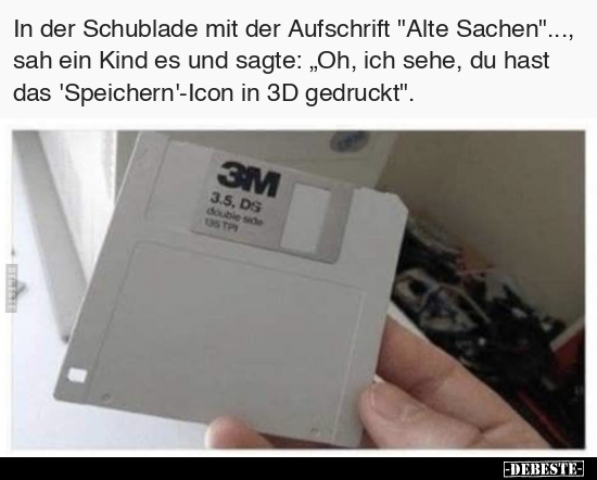 In der Schublade mit der Aufschrift "Alte Sachen"... - Lustige Bilder | DEBESTE.de