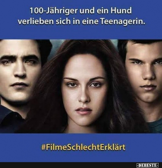 100-Jähriger und ein Hund verlieben sich in eine Teenagerin..