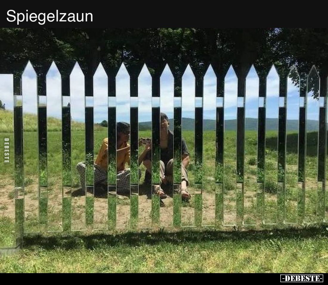 Spiegelzaun