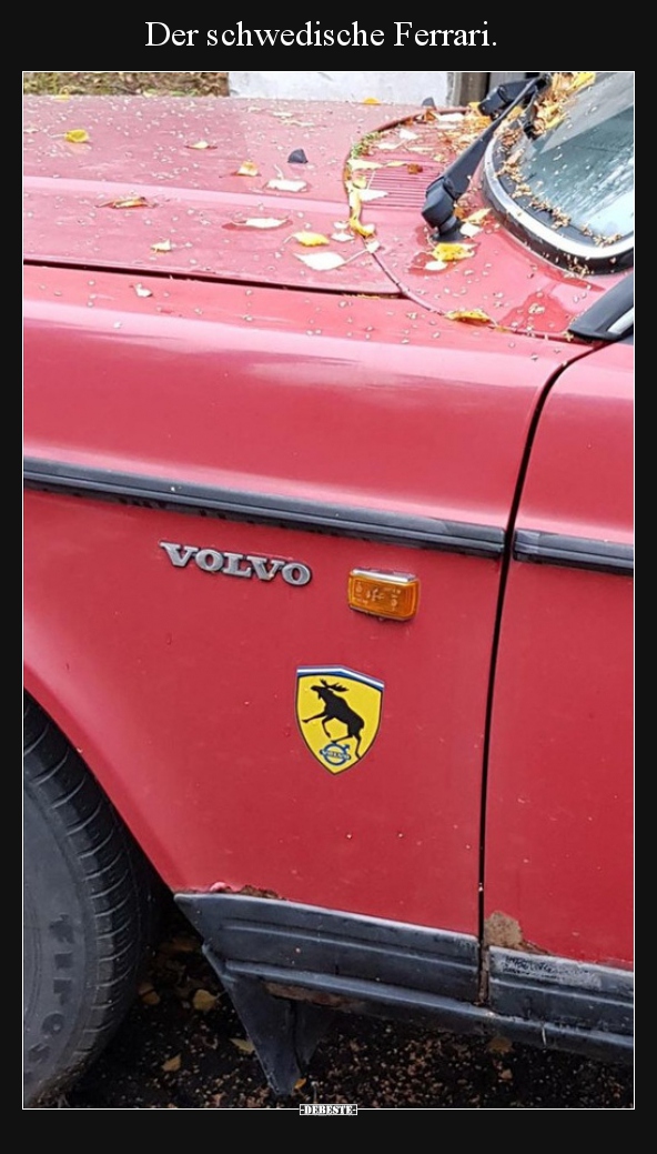 Der schwedische Ferrari... - Lustige Bilder | DEBESTE.de