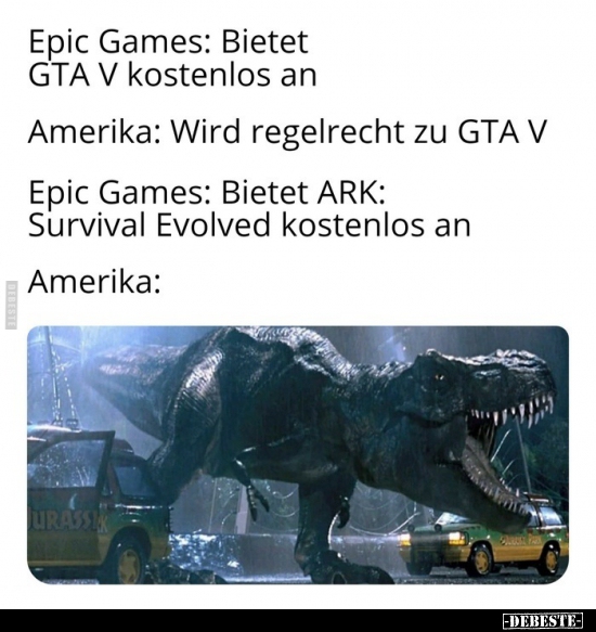 Epic Games: Bietet GTA V kostenlos an.. - Lustige Bilder | DEBESTE.de
