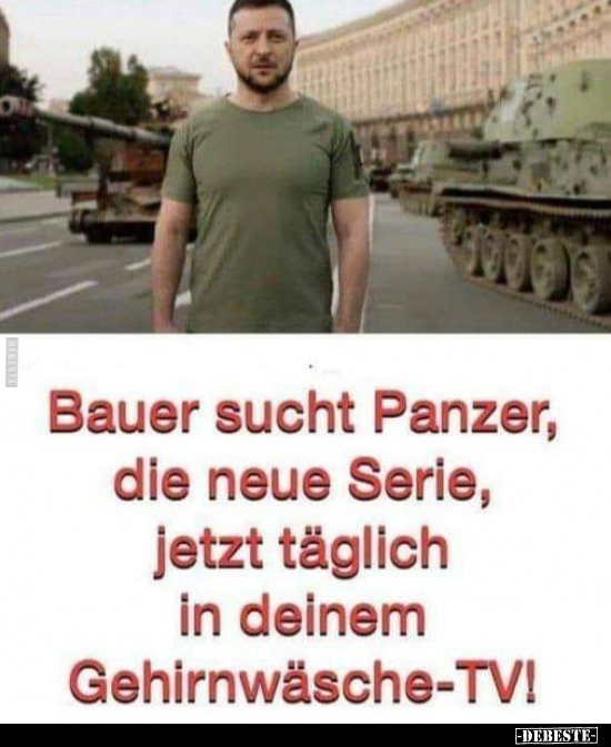 Bauer sucht Panzer.. - Lustige Bilder | DEBESTE.de