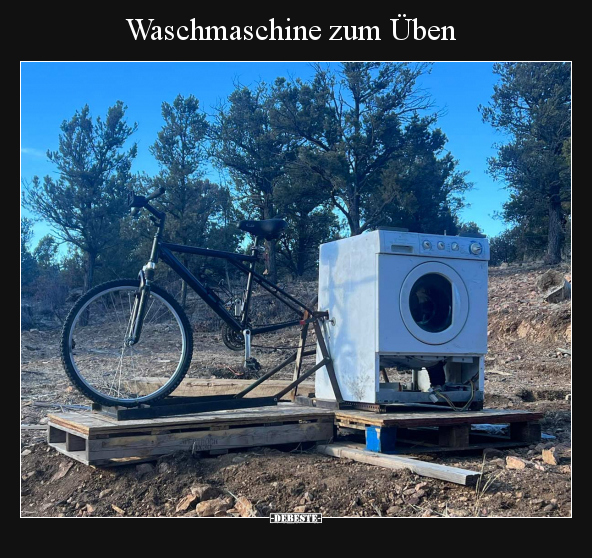 Waschmaschine zum Üben.. - Lustige Bilder | DEBESTE.de