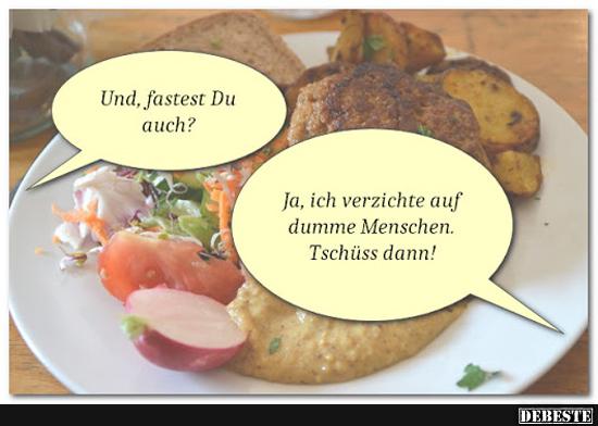 Und, fastest Du auch?