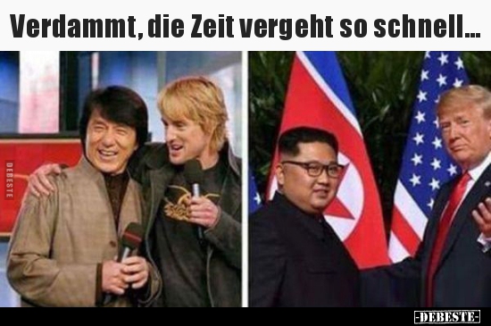 Verdammt, die Zeit vergeht so schnell... - Lustige Bilder | DEBESTE.de