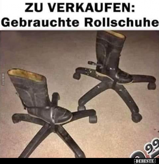 ZU VERKAUFEN: Gebrauchte Rollschuhe.. - Lustige Bilder | DEBESTE.de