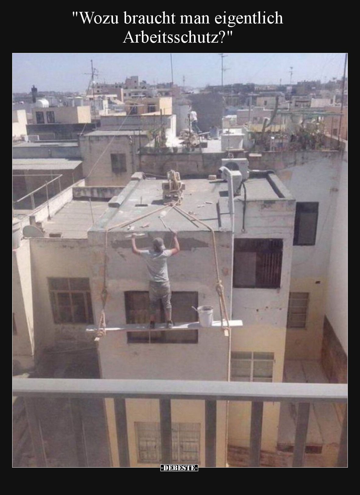 Wozu braucht man eigentlich Arbeitsschutz?