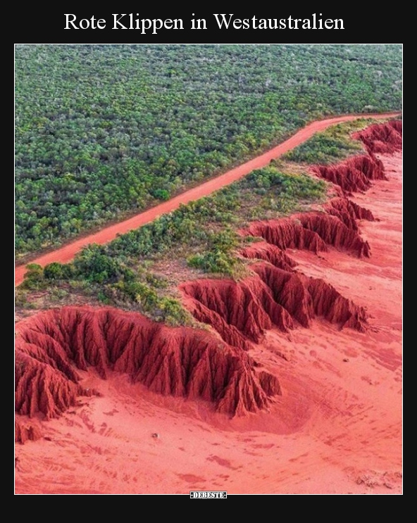 Rote Klippen in Westaustralien.. - Lustige Bilder | DEBESTE.de