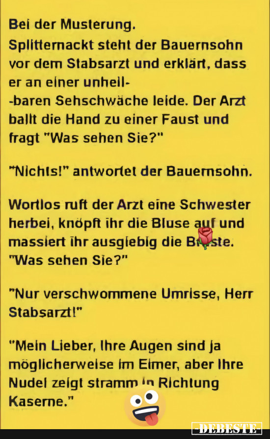 Bei der Musterung - Lustige Bilder | DEBESTE.de