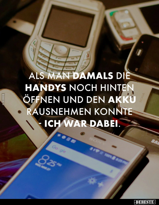 Als man damals die Handys.. - Lustige Bilder | DEBESTE.de