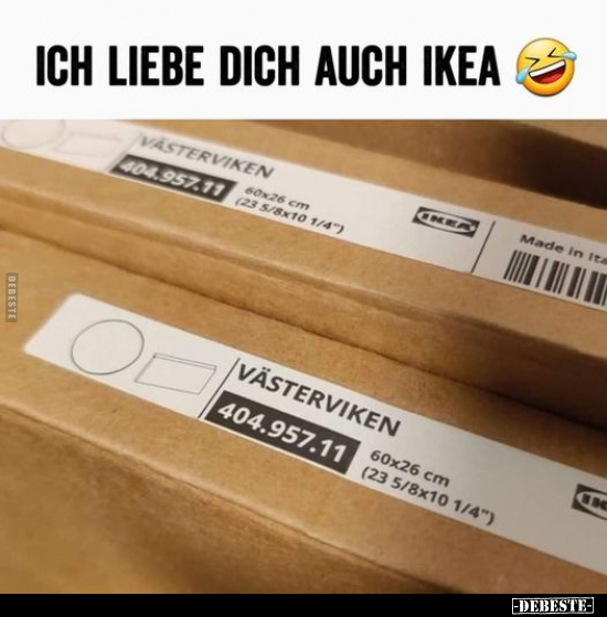Ich liebe dich auch Ikea... - Lustige Bilder | DEBESTE.de
