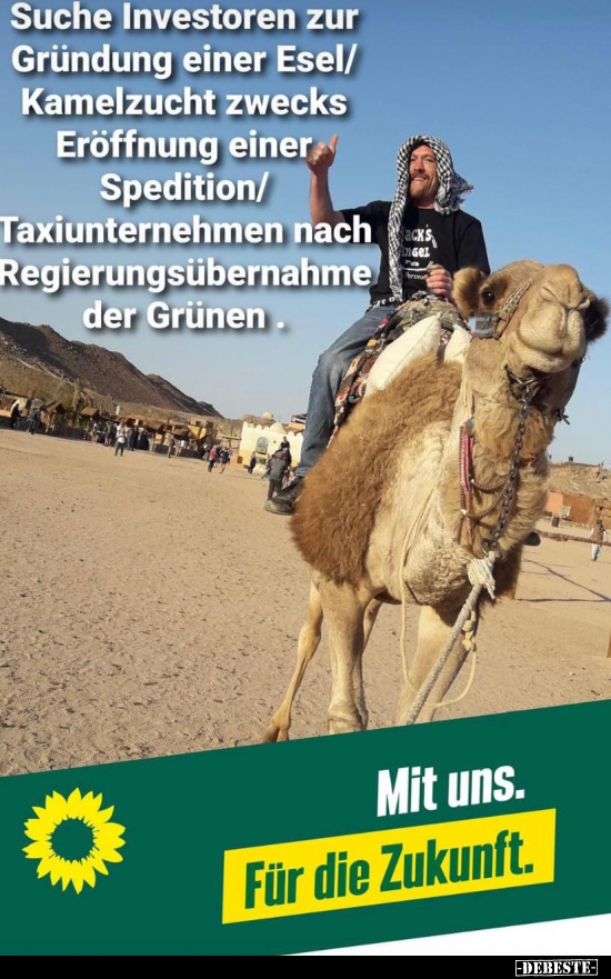 Suche Investoren zur Gründung einer Esel/Kamelzucht.. - Lustige Bilder | DEBESTE.de