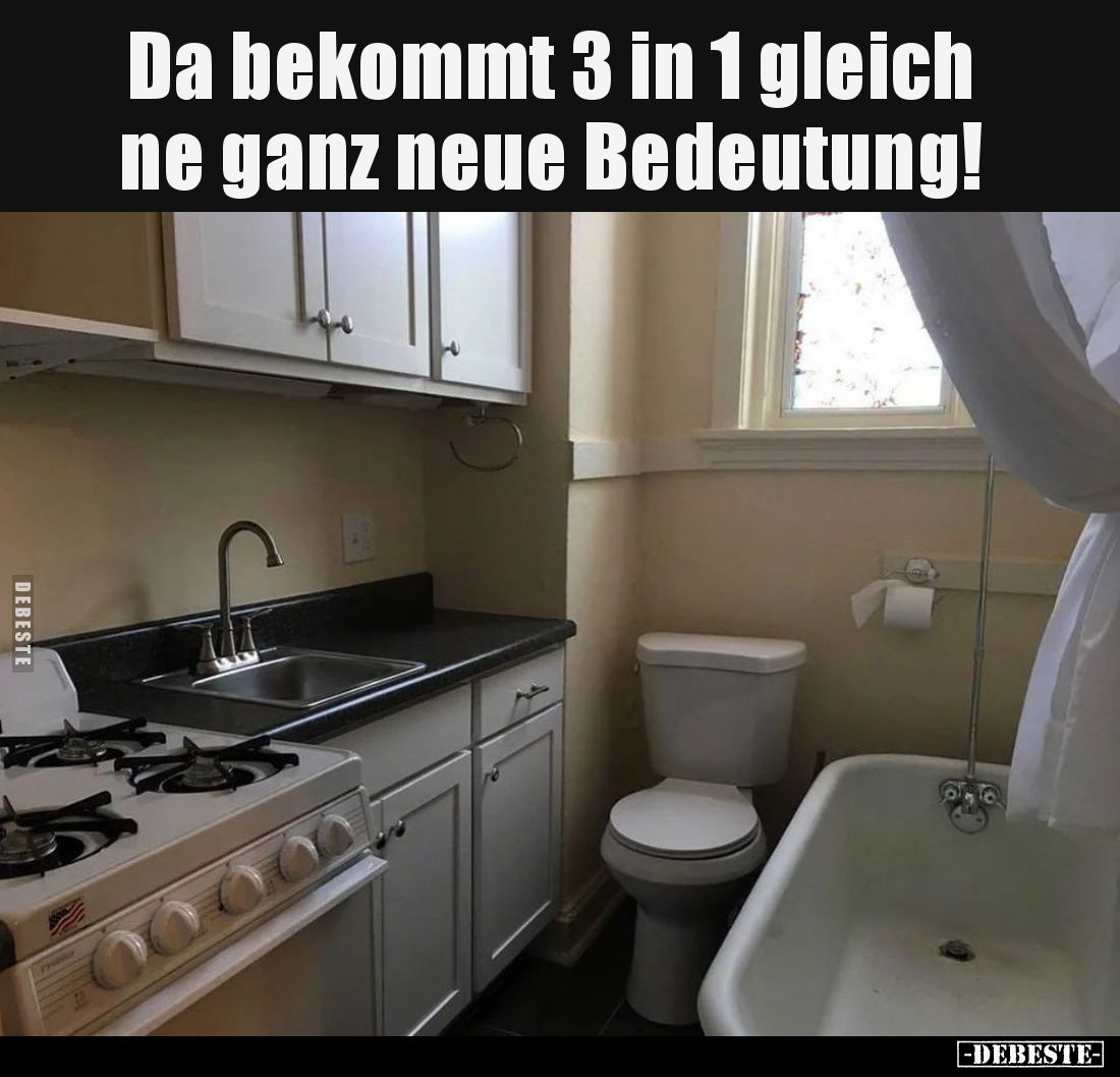 Da bekommt 3 in 1
gleich ne ganz neue Bedeutung!