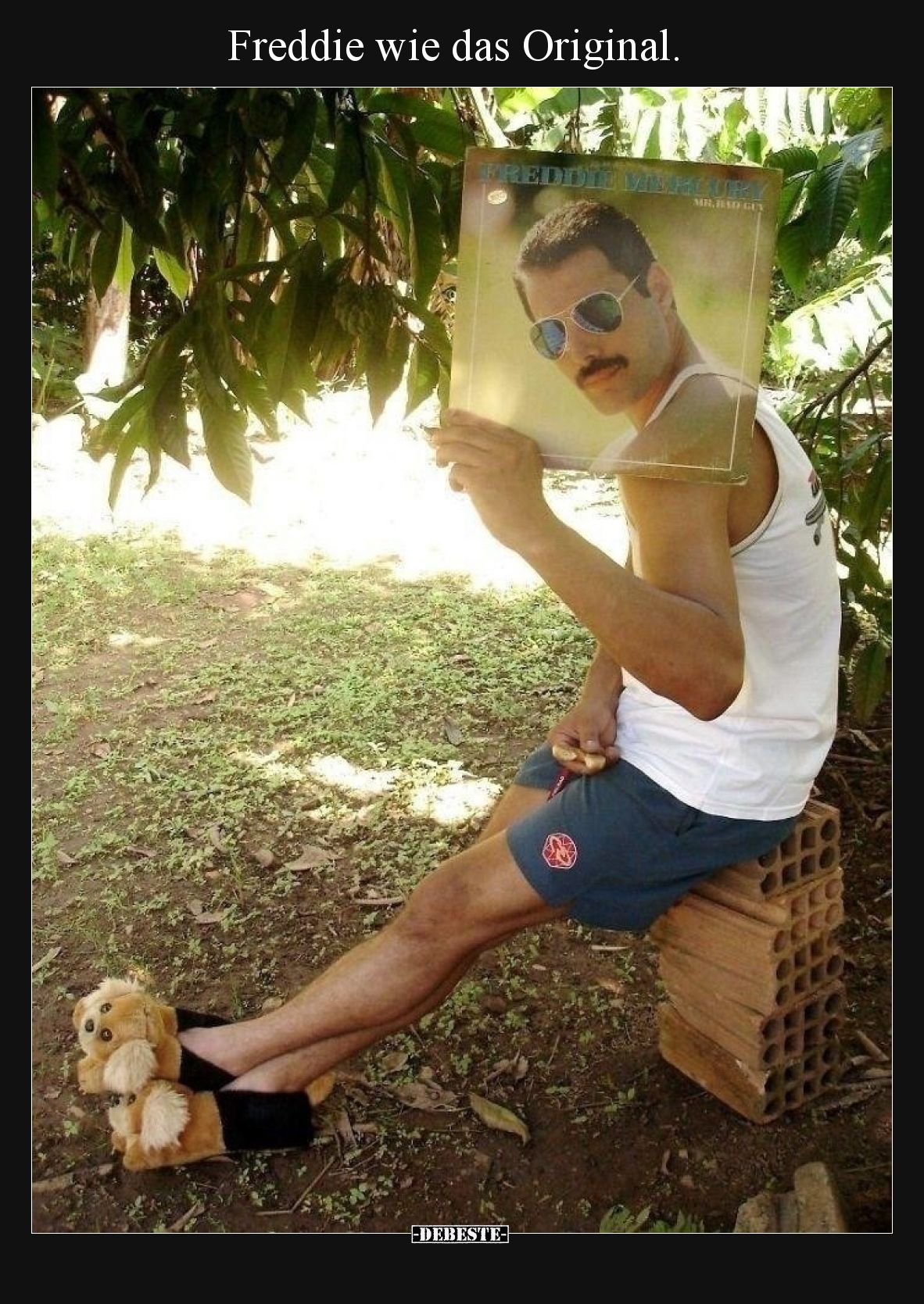 Freddie wie das Original.