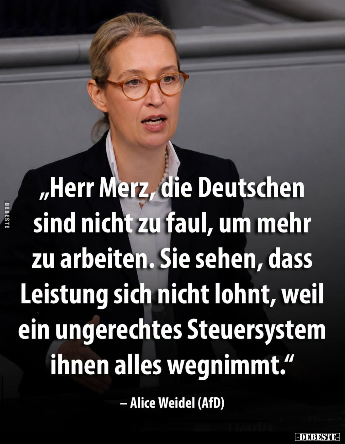 Herr Merz, die Deutschen sind nicht zu faul... - Lustige Bilder | DEBESTE.de