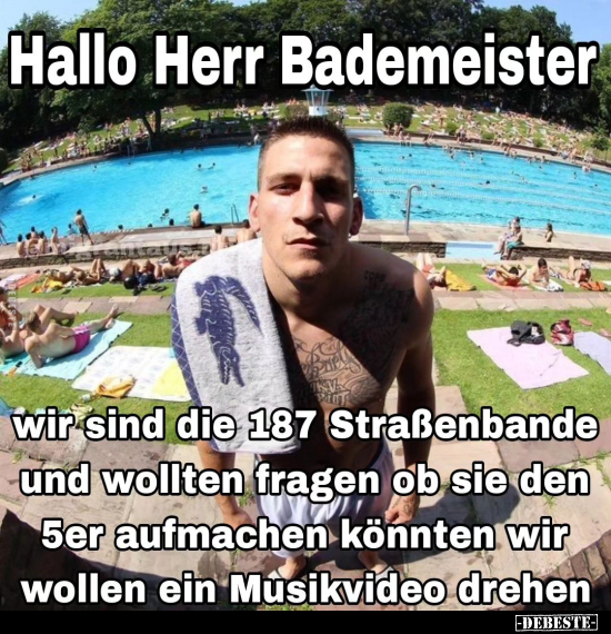 Hallo Herr Bademeister.. - Lustige Bilder | DEBESTE.de