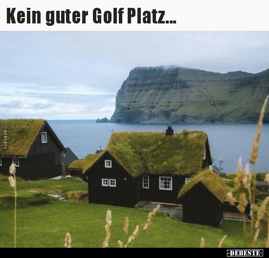 Kein guter Golf Platz... - Lustige Bilder | DEBESTE.de